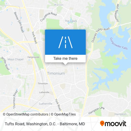 Mapa de Tufts Road