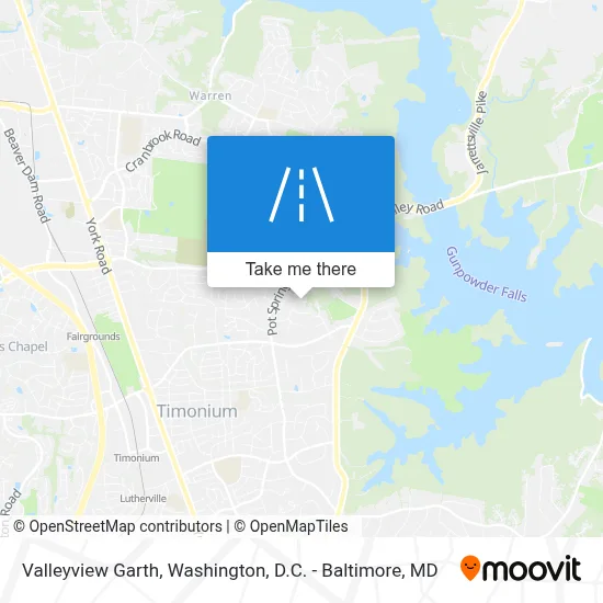 Valleyview Garth map