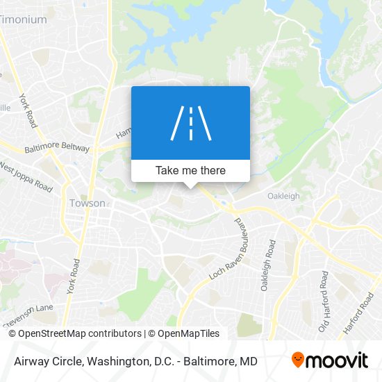 Airway Circle map