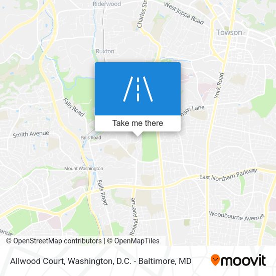 Allwood Court map