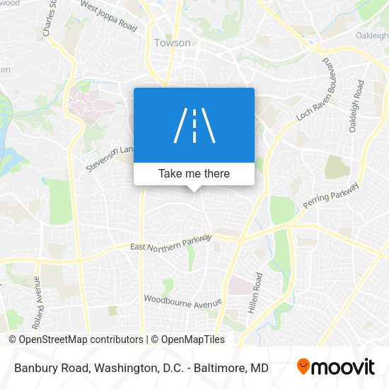 Mapa de Banbury Road