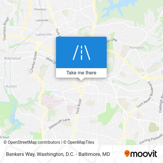Bankers Way map