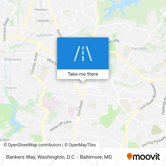 Bankers Way map