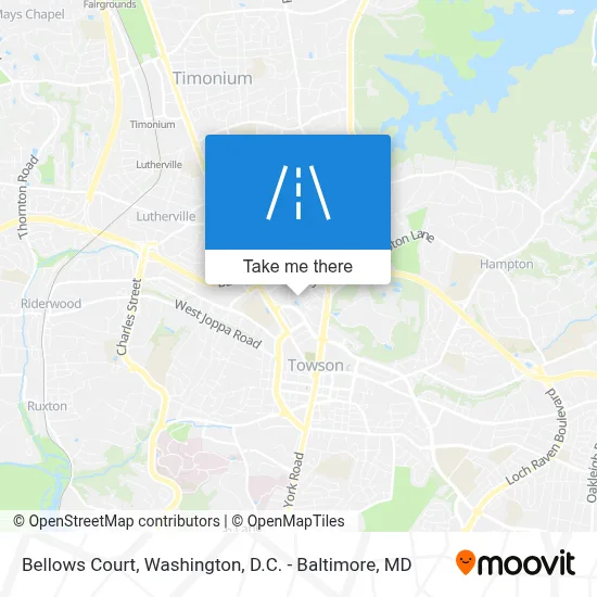 Bellows Court map