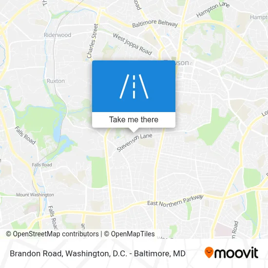 Brandon Road map