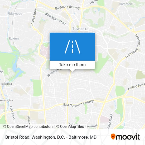 Bristol Road map