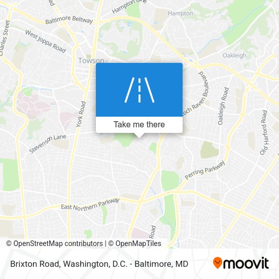 Mapa de Brixton Road