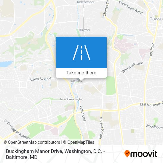 Buckingham Manor Drive map