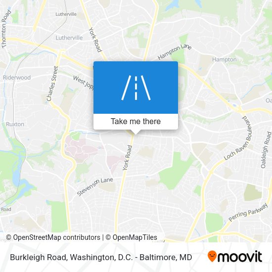 Mapa de Burkleigh Road