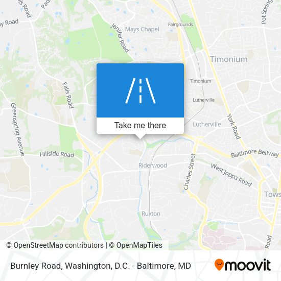 Burnley Road map
