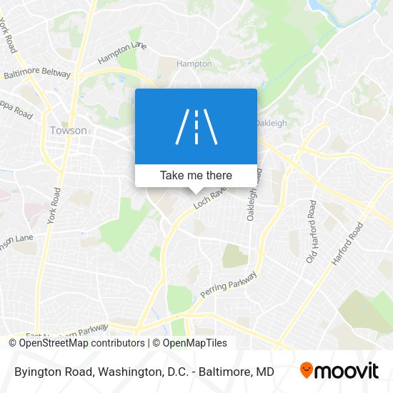 Byington Road map