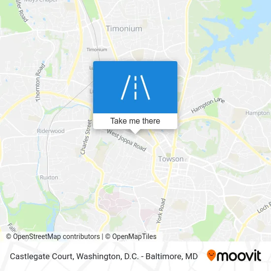 Castlegate Court map