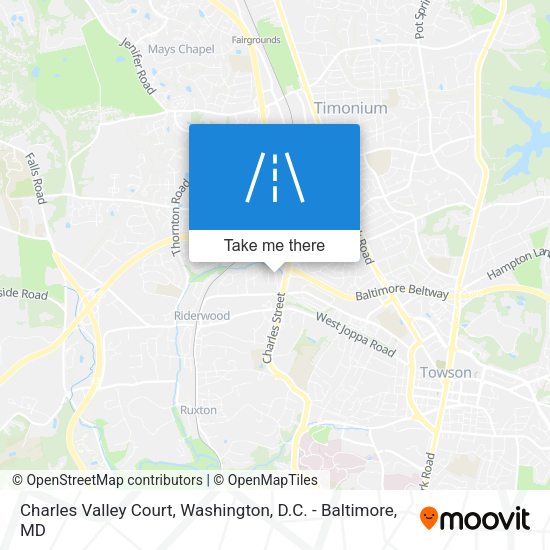 Mapa de Charles Valley Court