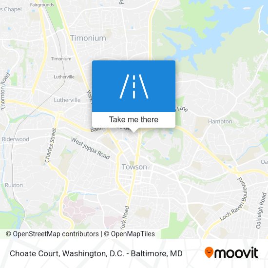 Choate Court map