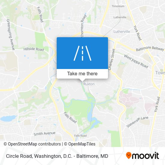 Circle Road map