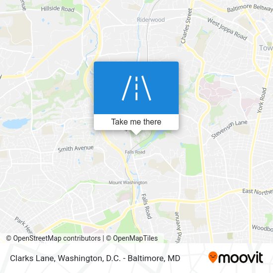 Mapa de Clarks Lane