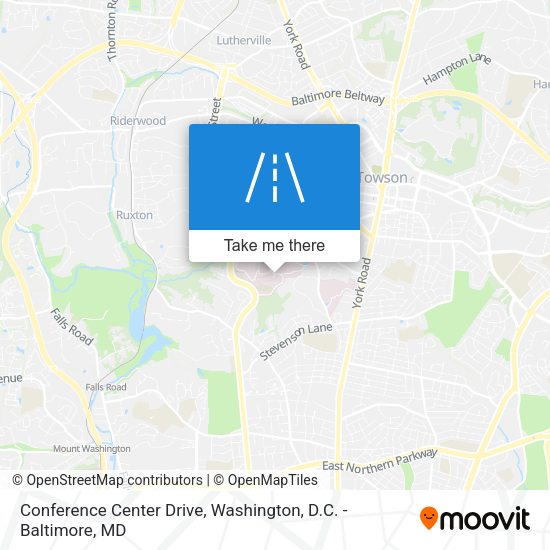 Mapa de Conference Center Drive
