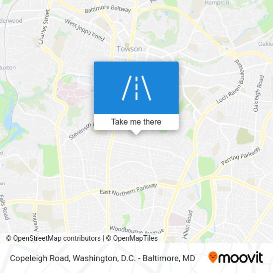 Mapa de Copeleigh Road