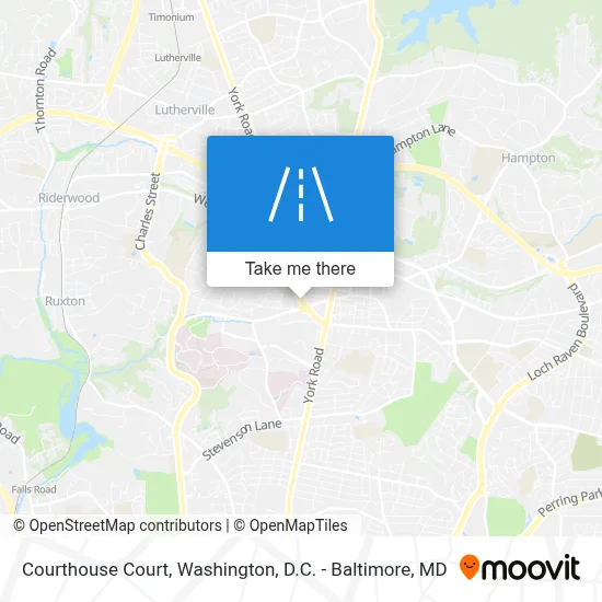 Courthouse Court map