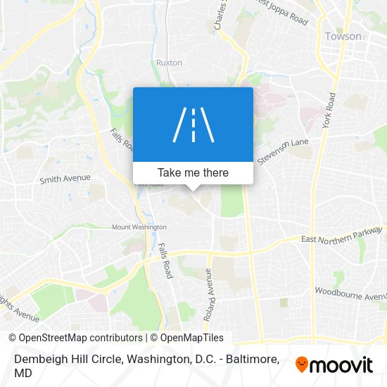 Mapa de Dembeigh Hill Circle