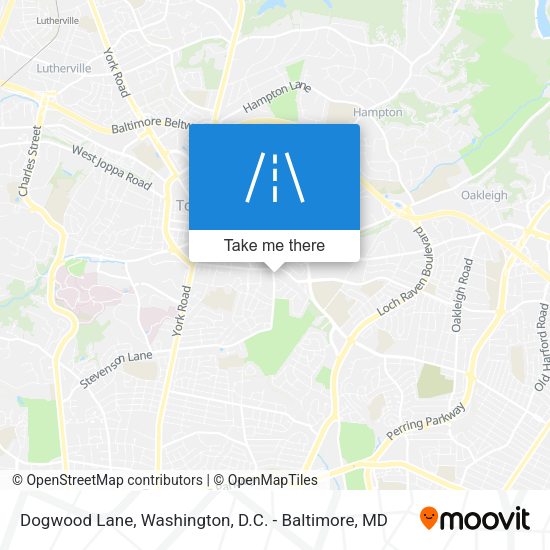 Dogwood Lane map