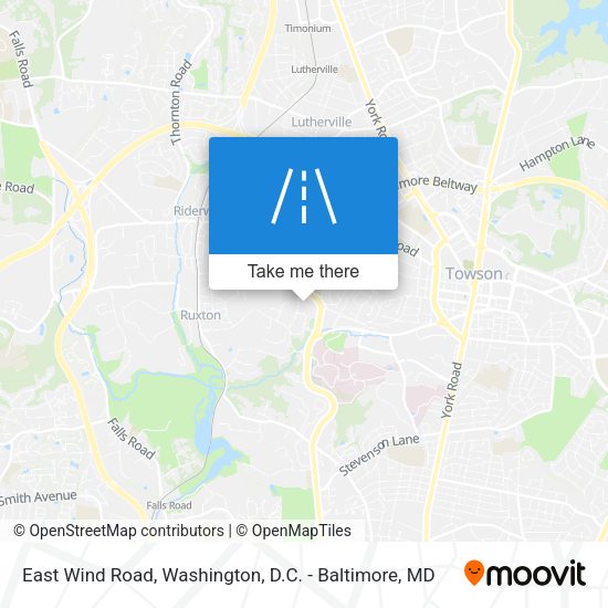 East Wind Road map
