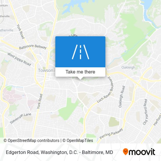 Mapa de Edgerton Road