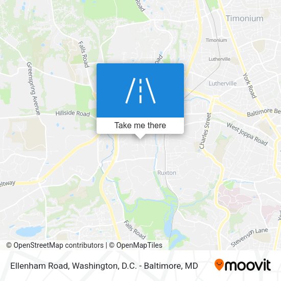 Ellenham Road map