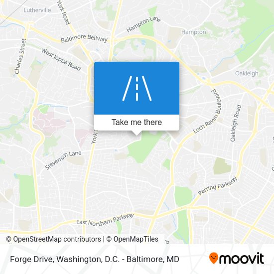 Forge Drive map