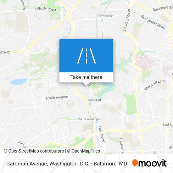 Gardman Avenue map