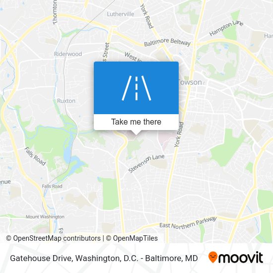 Gatehouse Drive map