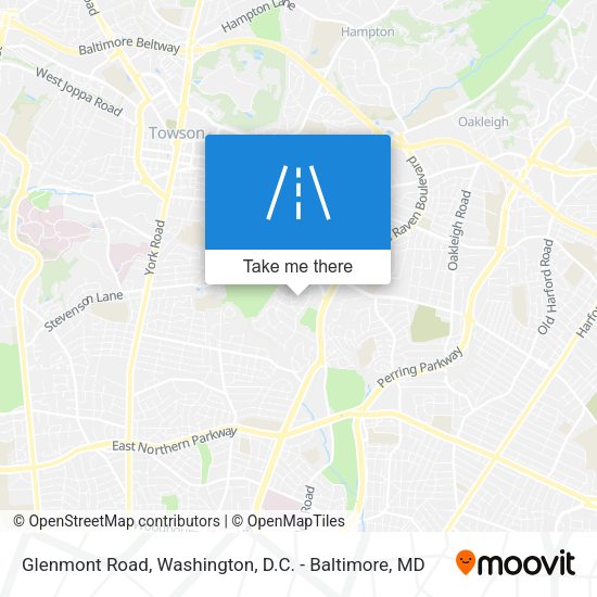 Glenmont Road map