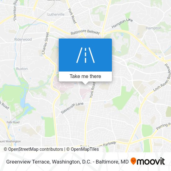 Greenview Terrace map