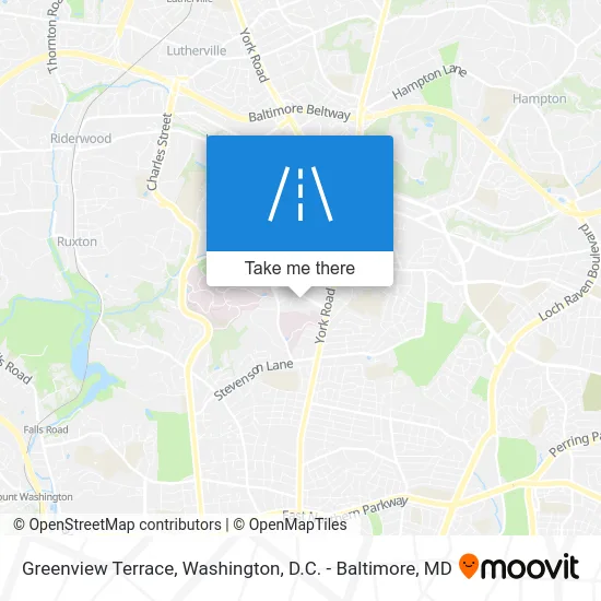 Greenview Terrace map