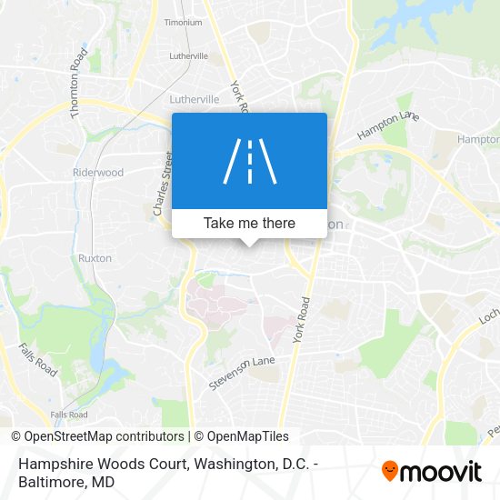 Hampshire Woods Court map