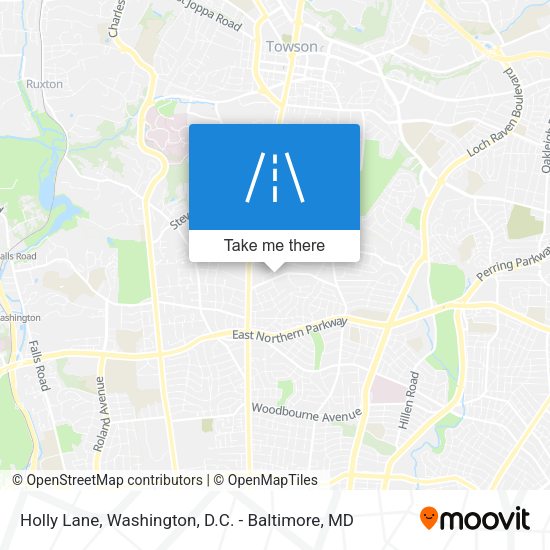 Mapa de Holly Lane
