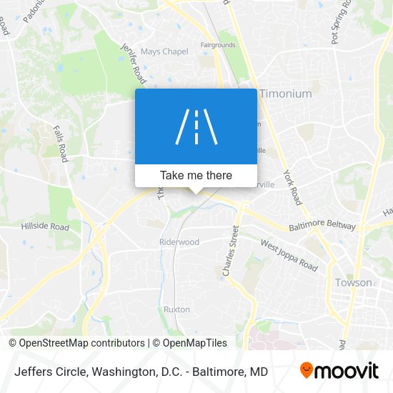 Mapa de Jeffers Circle