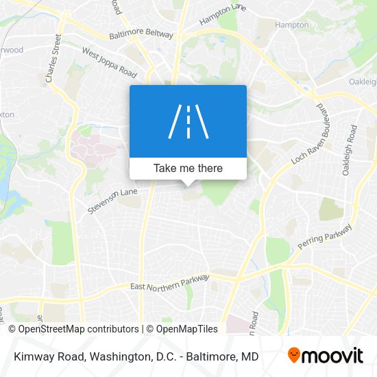 Mapa de Kimway Road