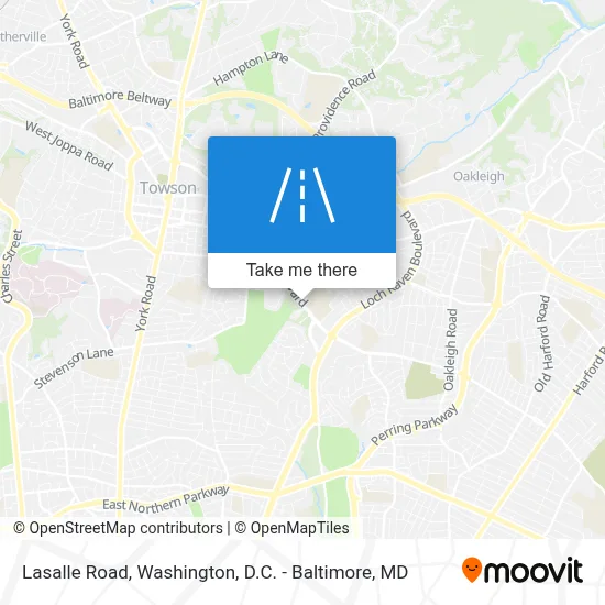 How to get to Lasalle Road, Baltimore County by bus?