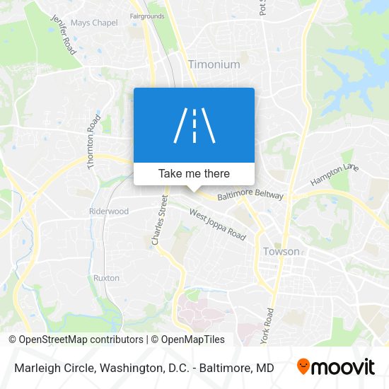 Marleigh Circle map