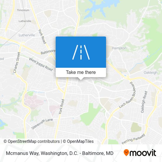 Mcmanus Way map
