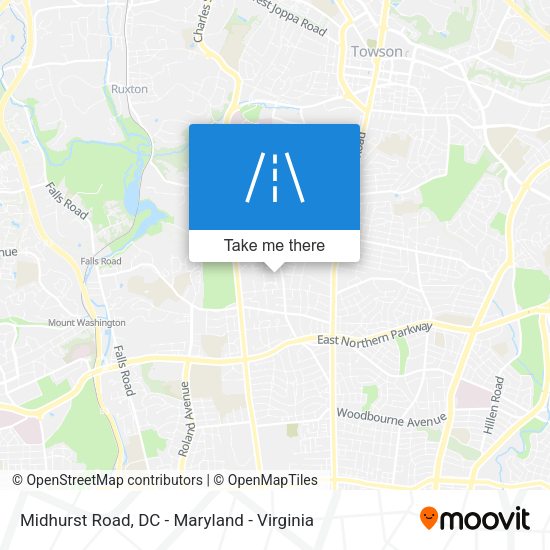 Mapa de Midhurst Road