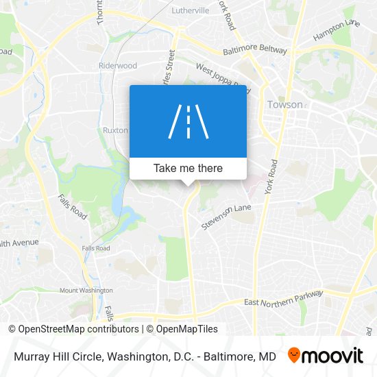 Mapa de Murray Hill Circle