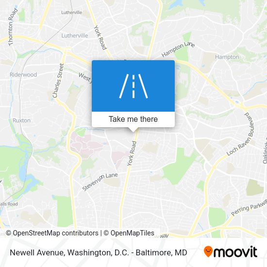 Newell Avenue map