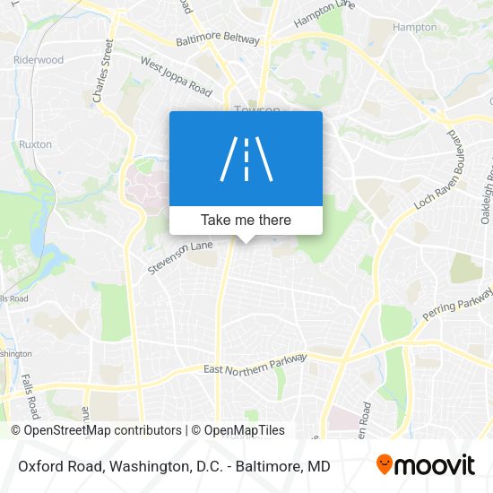 Oxford Road map