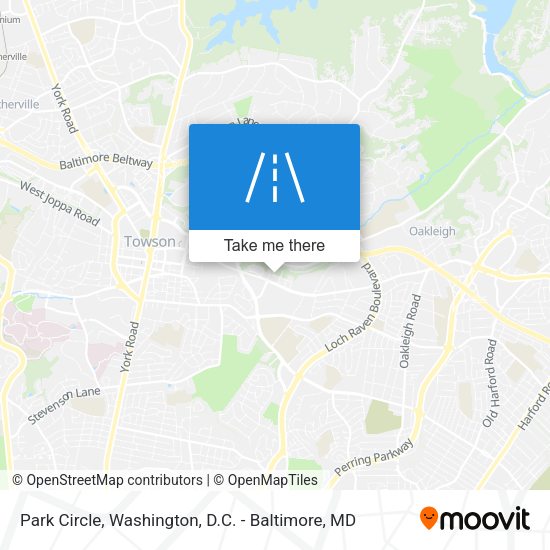 Mapa de Park Circle