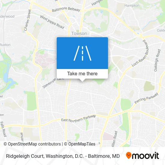 Ridgeleigh Court map