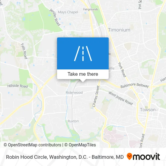 Robin Hood Circle map