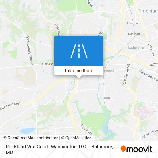 Mapa de Rockland Vue Court