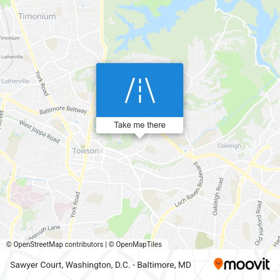 Sawyer Court map